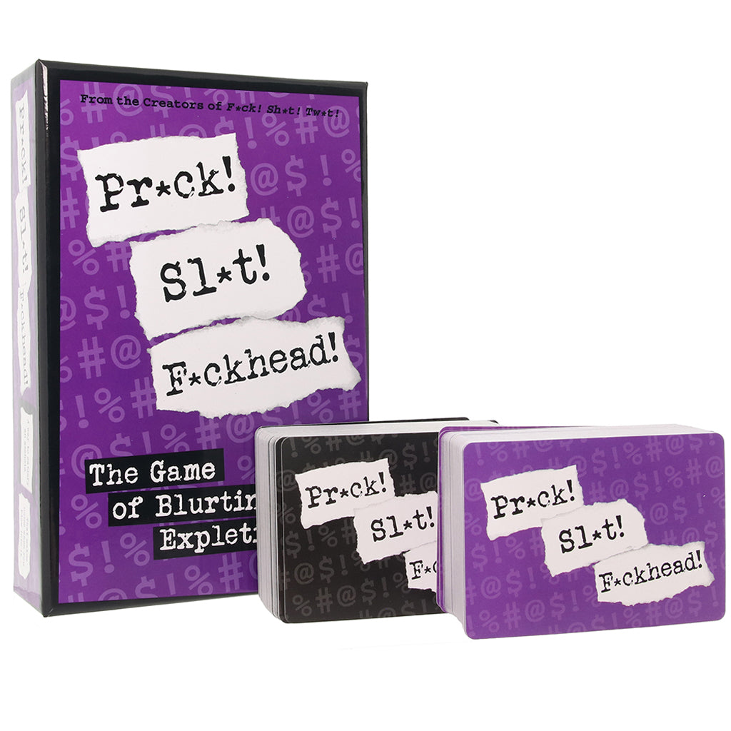 Pr*ck! Sl*t! F*ckhead! The Card Game Novelties 'n Parties