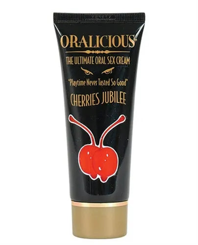 Oralicious Cherries Jubilee – Oral Sex Cream 2 Fl Oz