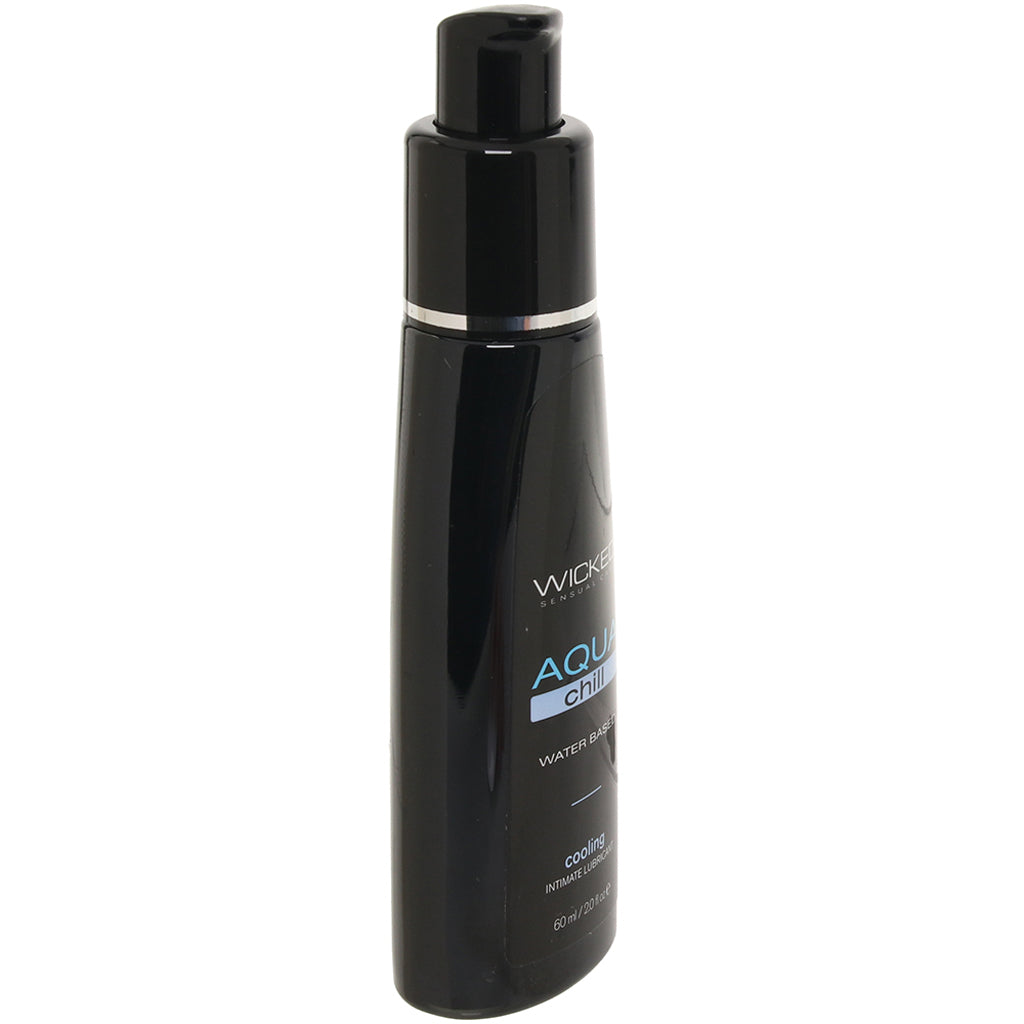 Aqua Chill Cooling Water Based Lube in 2oz/60mL Lubes and Lotions > Stimulating Lubricants