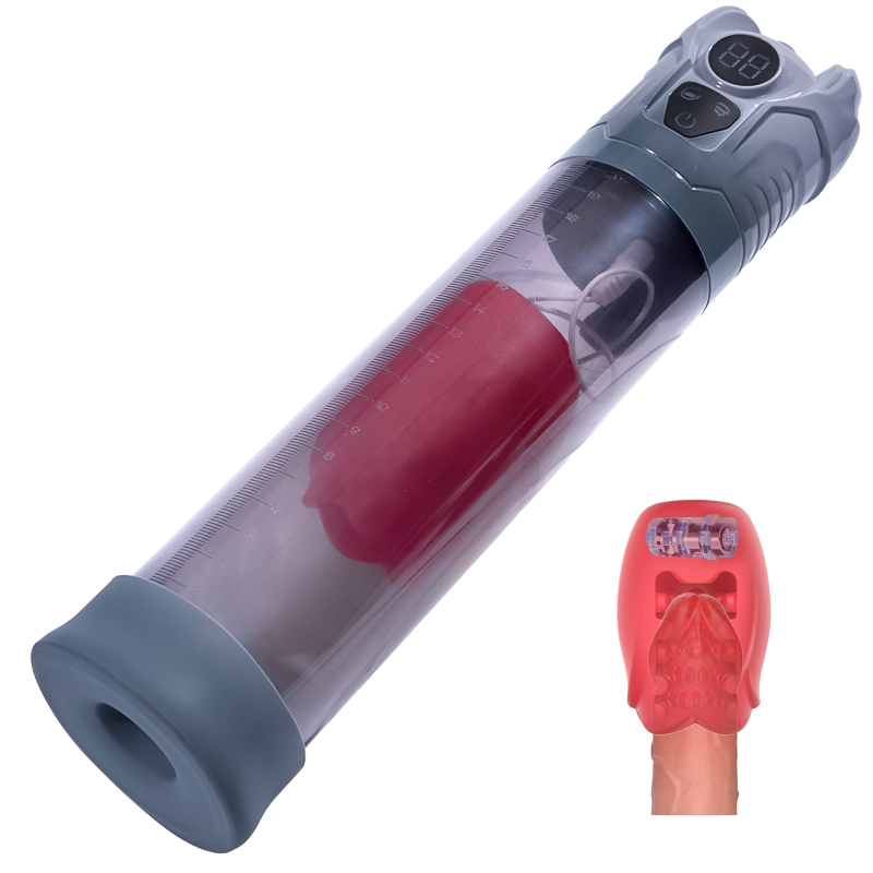 Acmejoy GrowPlus - Train & Please Penis Pumps 5 Sucking Blowjob 7 Vibrations Penis Pumps