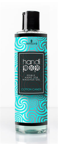 Handipop Edible Handjob Massage Gel (Cotton Candy) – 4.2 Fl Oz Massage Gel
