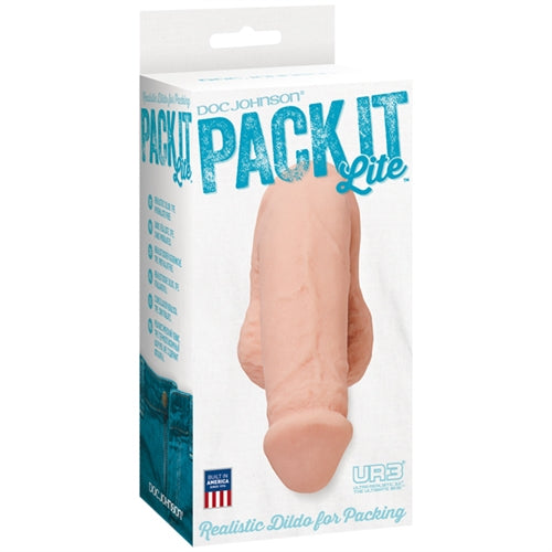Pack It Lite Vanilla 5.5 Inch Packer for All-Day Wear