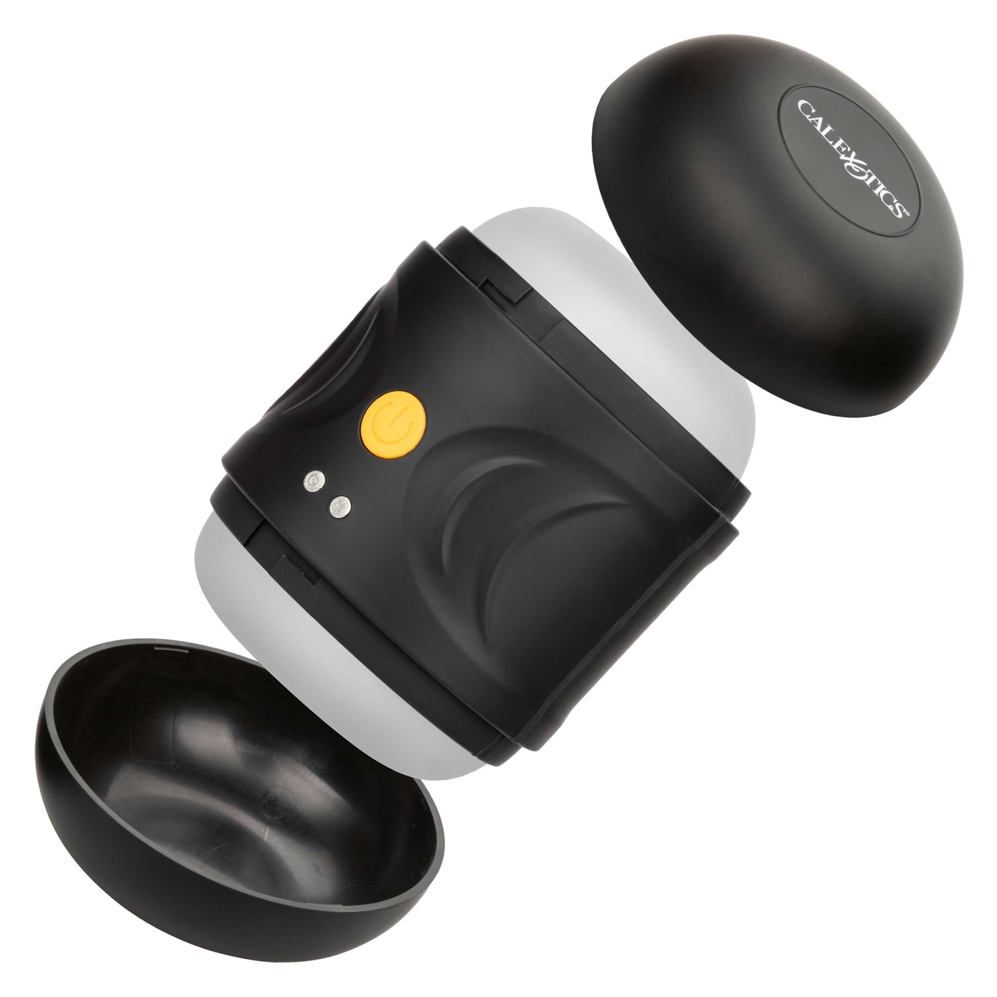 Boundless Dual Motor Stroker Black with Textured Chamber and 10 Function Settings