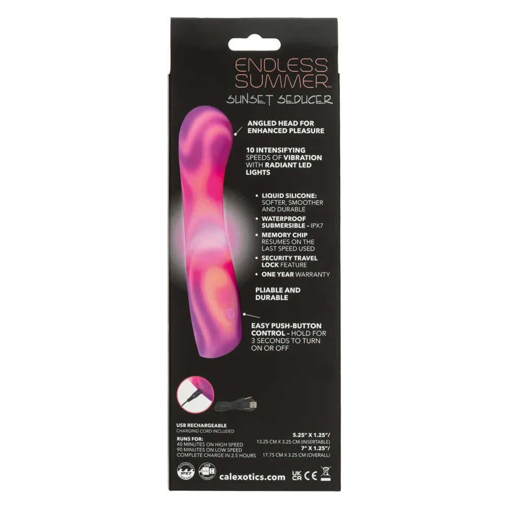 Endless Summer Sunset Seducer (Pink) – Waterproof Massager