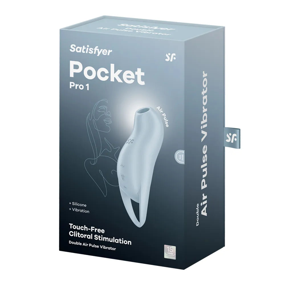 Pocket Pro 1 – Travel-Sized Clitoral Vibrator with Pressure Waves
