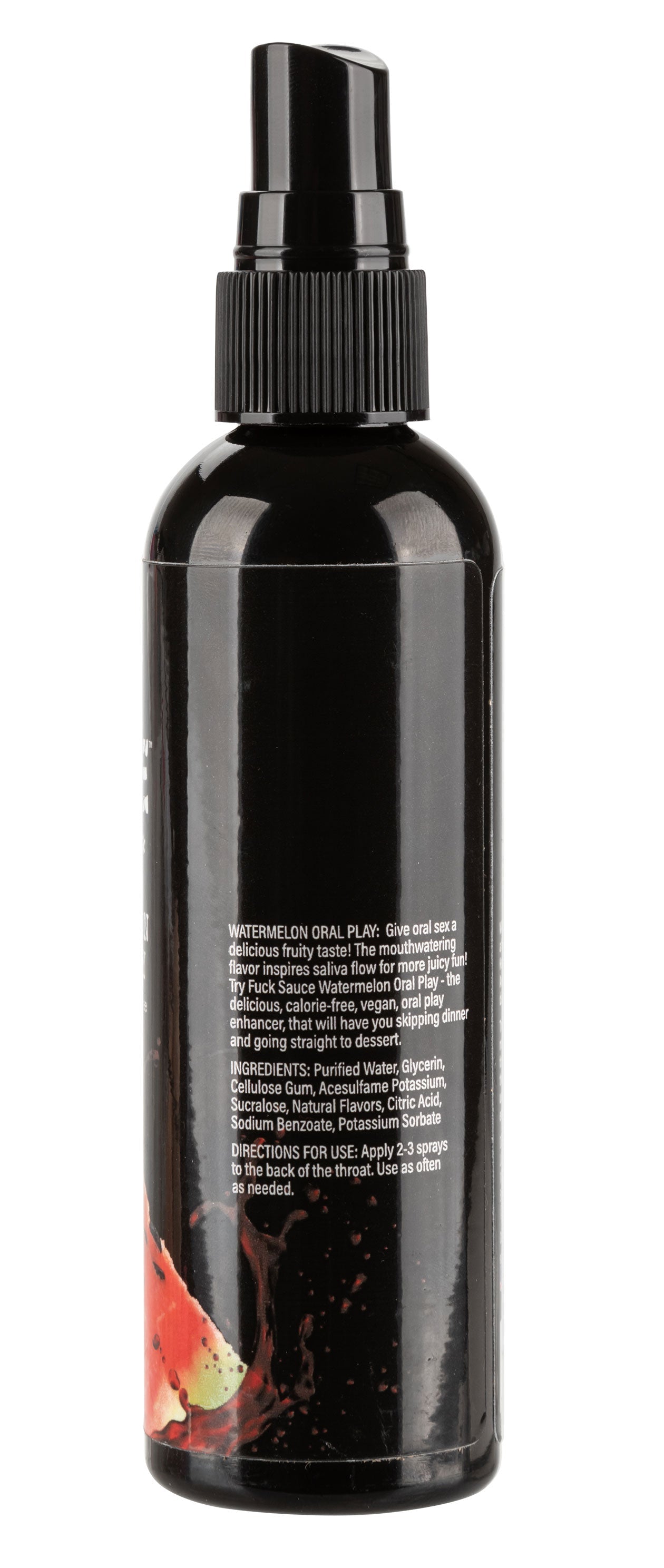 Fuck Sauce Watermelon Oral Play Spray 4 fl. oz CalExotics Water-Based Edible Flavor