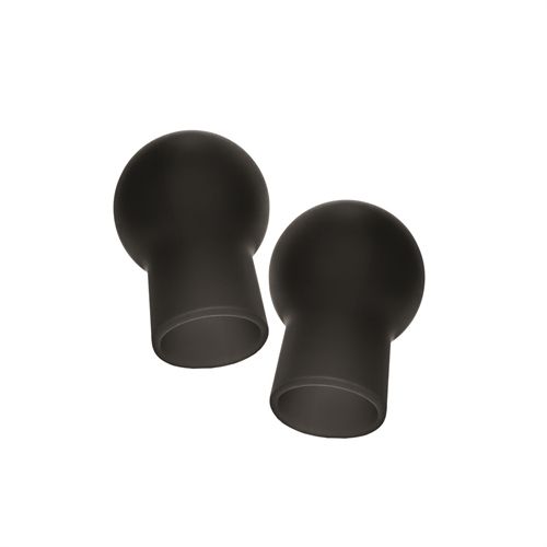 Nipple Play Silicone Nipple Suckers (Black) – Advanced Silicone Nipple Stimulator Set