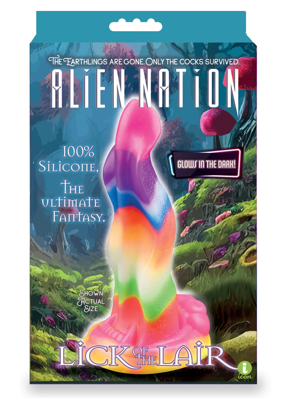 Alien Nation Lick of the Lair (Glow in the Dark) – 6.5 Inch Fantasy Dong