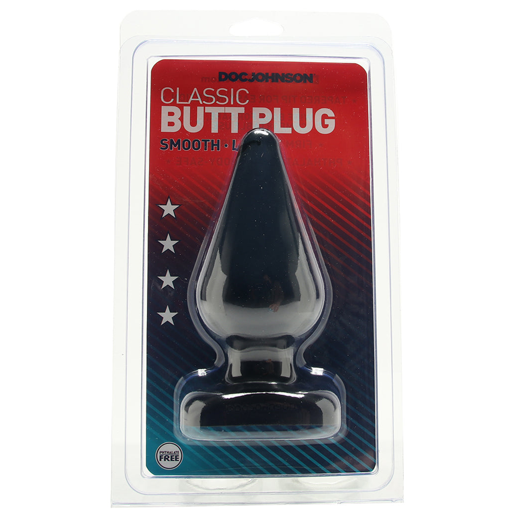 Butt Plug Large in Black Anal Sex Toys > Butt Plugs