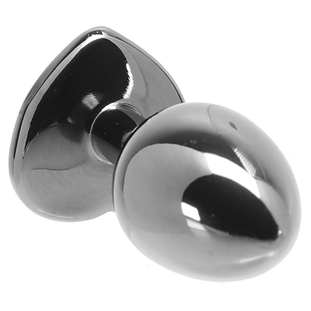 Ouch! Purple Heart Gem Plug in Small Anal Sex Toys > Butt Plugs