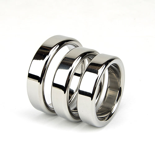 Bound to Please Metal Cock and Ball Ring 50mm – Rigid Metal Cock Ring