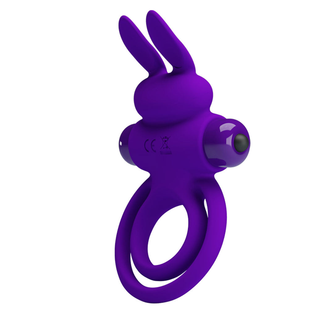 Vibrant Penis Ring III – Silicone Rabbit Cock Ring Vibrator