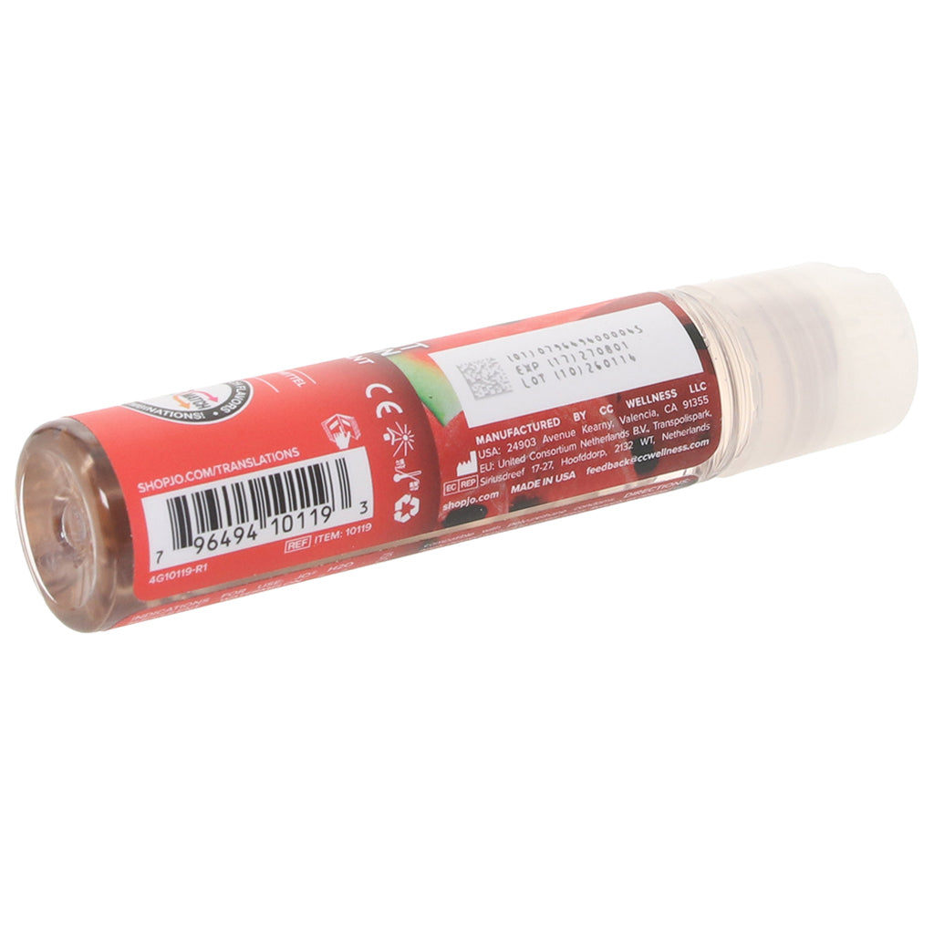 H2O Flavored Lube 1oz/30ml in Watermelon Lubes and Lotions > Flavored Sex Lubes