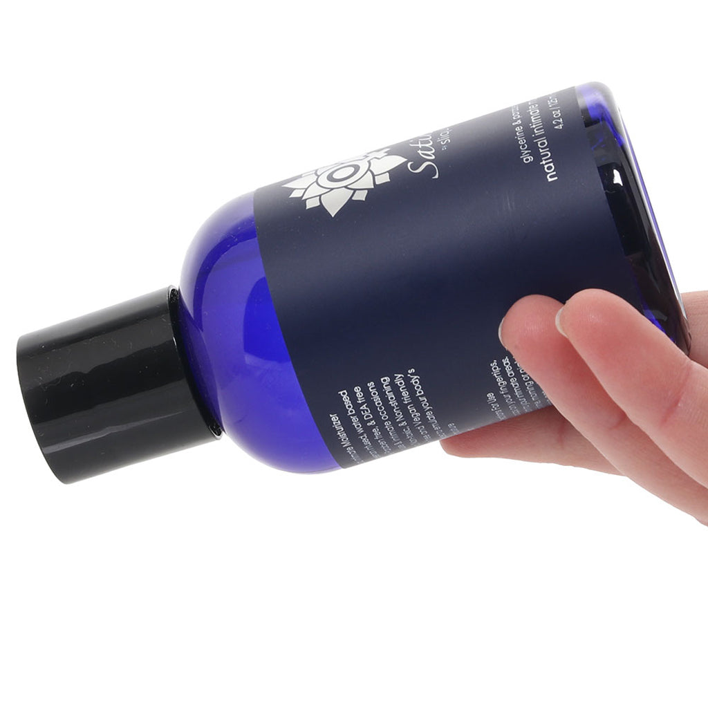 Satin Glycerine Free Natural Lubricant in 4.2oz/125mL Lubes and Lotions > Water Based Sex Lubes
