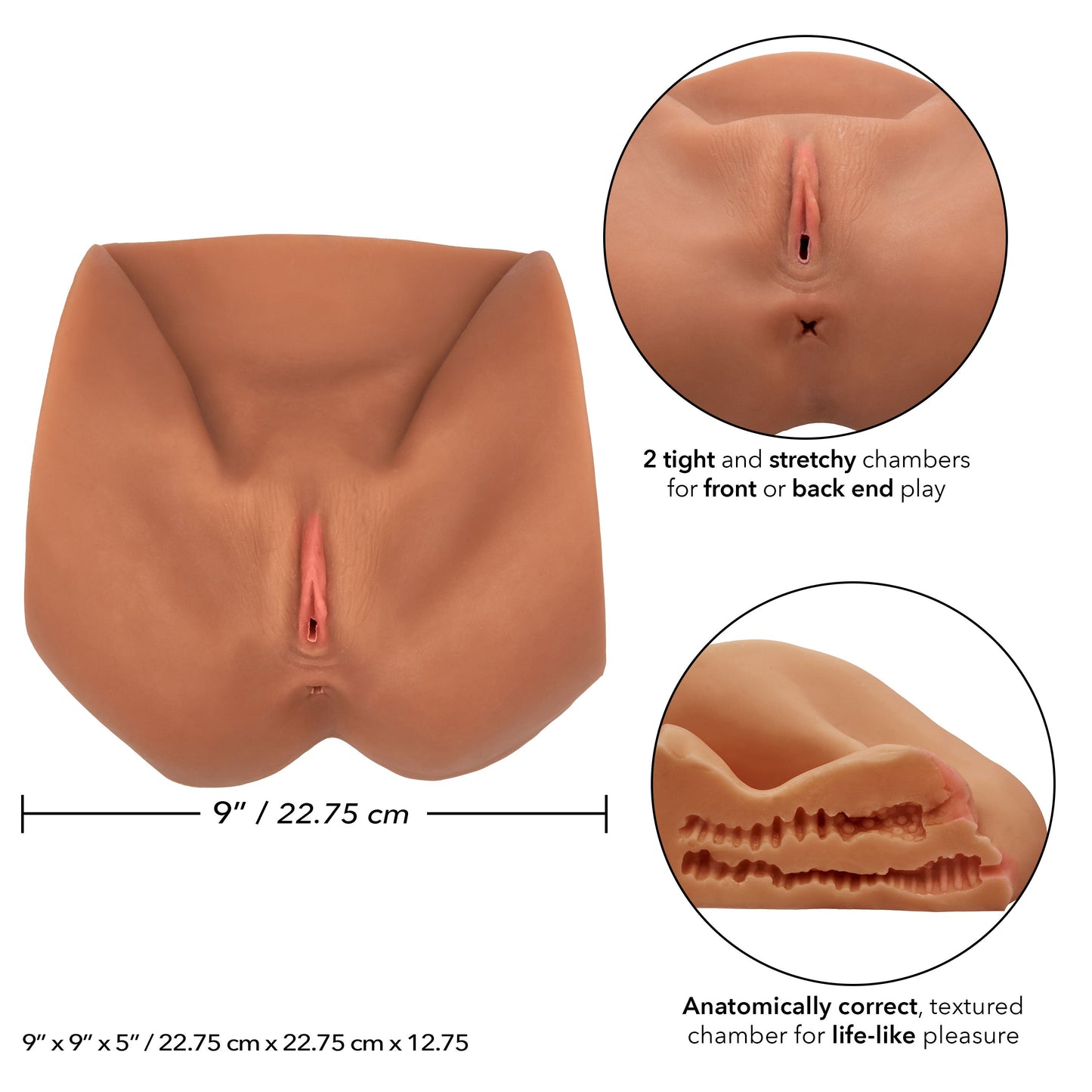 Stroke It Life Size Pussy – Realistic Life-Size Male Masturbator Toy