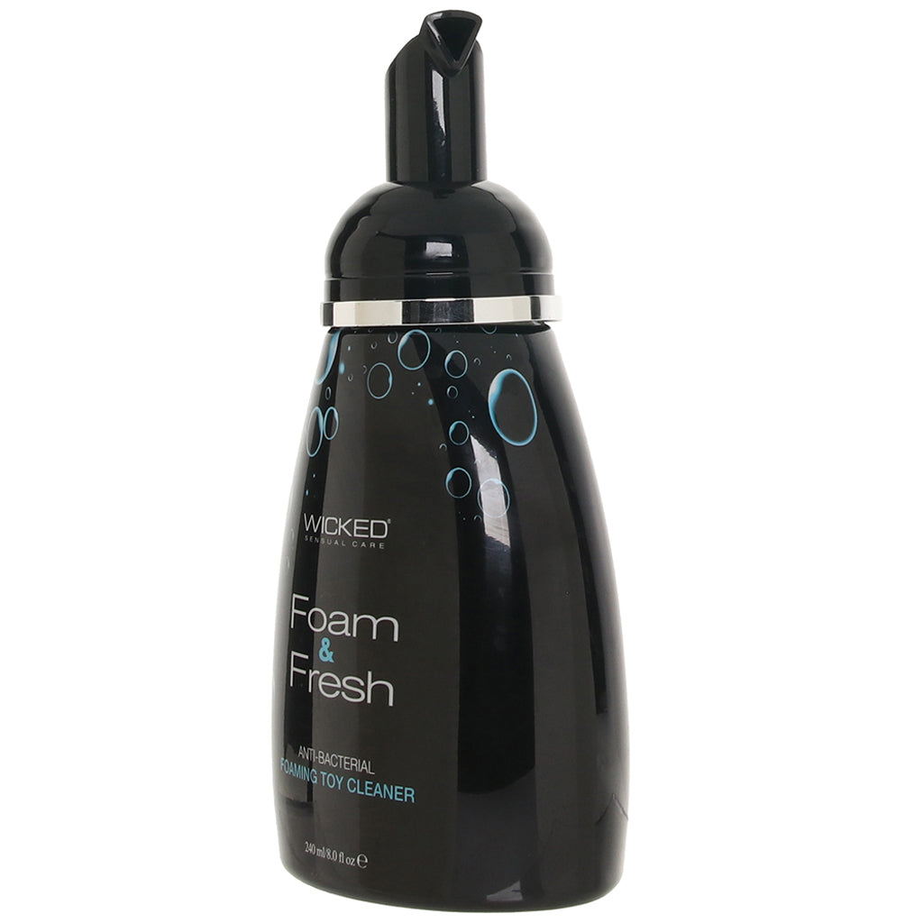 Foam 'n Fresh Anti-Bacterial Toy Cleaner in 8oz/240ml Lubes and Lotions > Sex Toy Cleaner