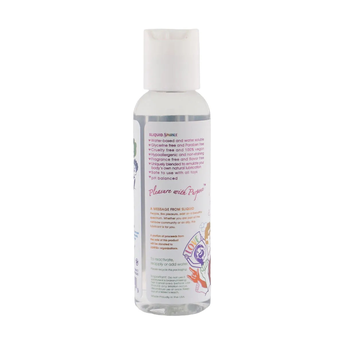 Sliquid Sparkle – Vegan-Friendly Hypoallergenic Lubricant 60 ml