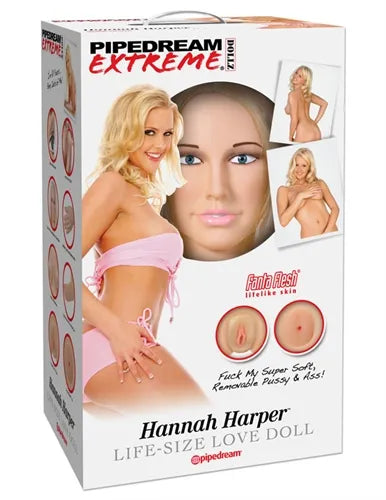 Pipedream Extreme Dollz Hannah Harper – Life Size Inflatable Love Doll