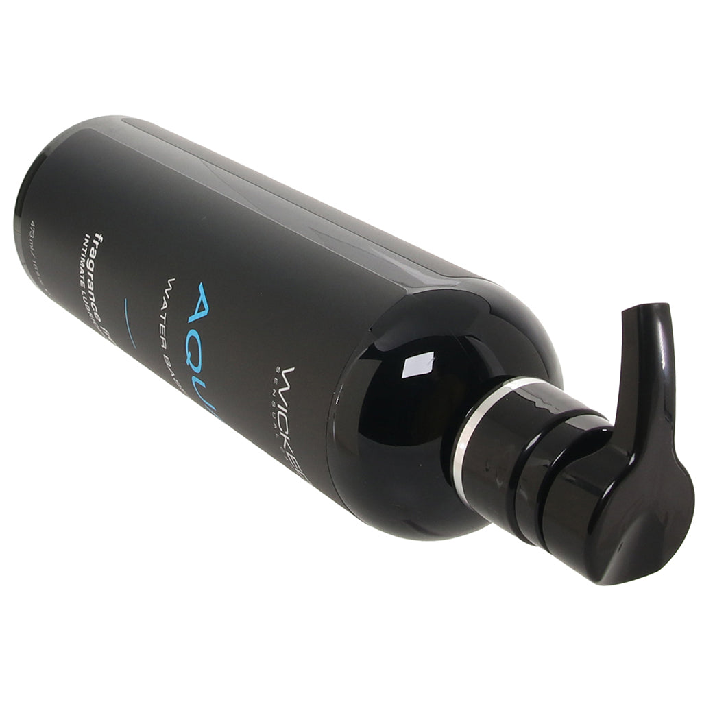 Aqua Fragrance Free Water Based Lube 16oz/473ml Lubes and Lotions > Water Based Sex Lubes