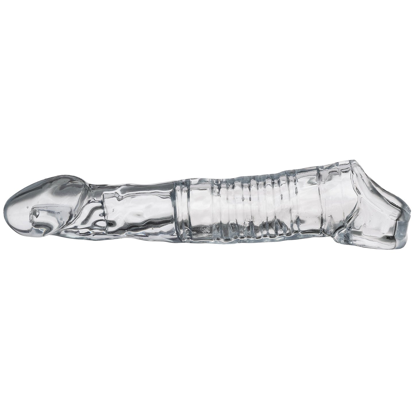 Extend XL Clear Penis Sleeve 7.25 Inch for Enhanced Girth and Length