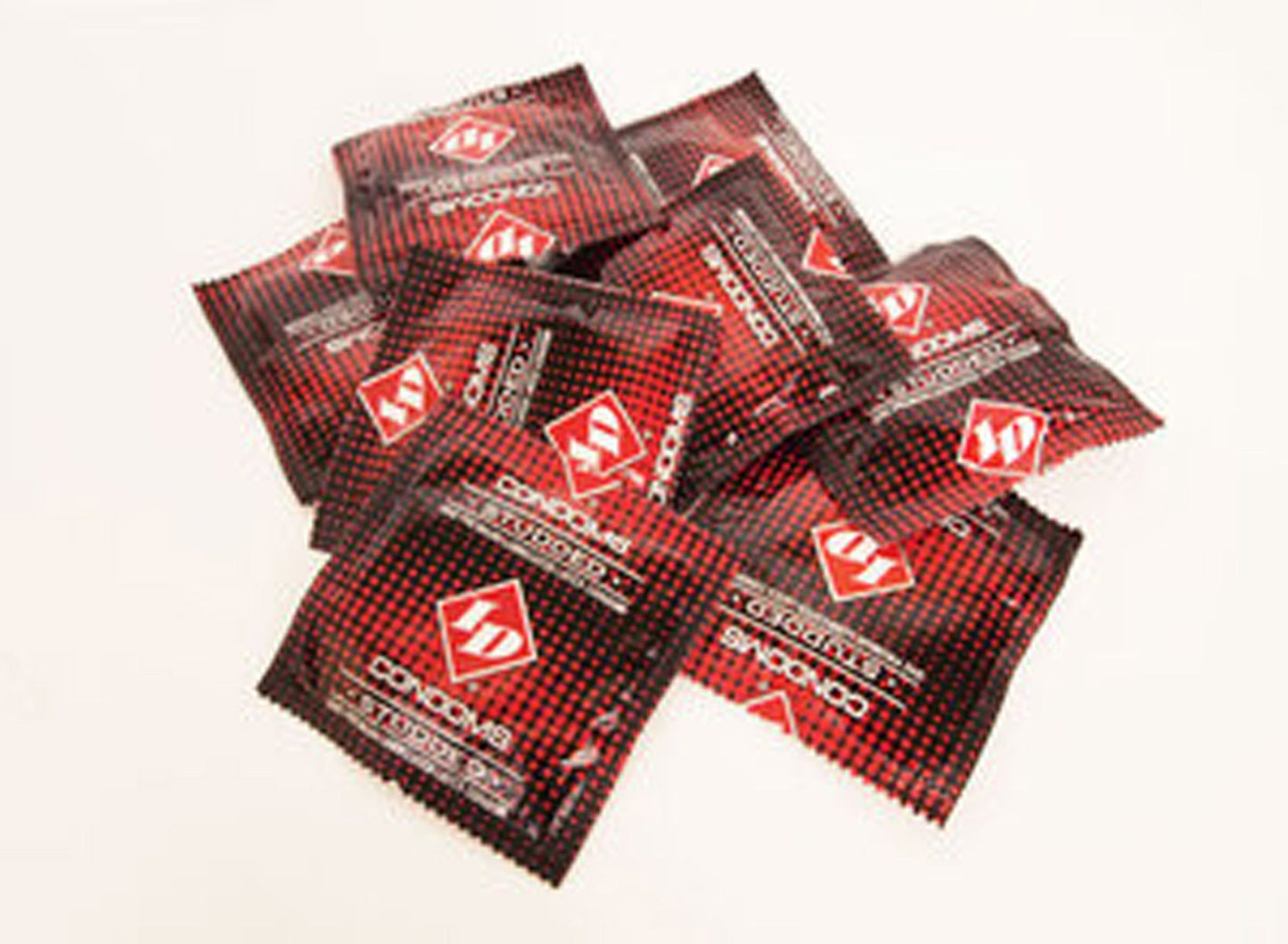 ID Studded Lubricated Condoms – Natural Clear Latex Condoms 144 Pcs Condom Pack
