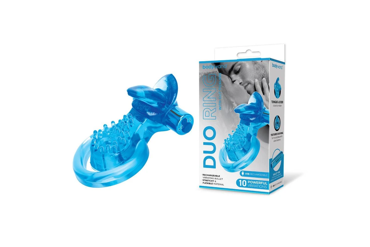 Bodywand Duo Ring with Clit Tickler
