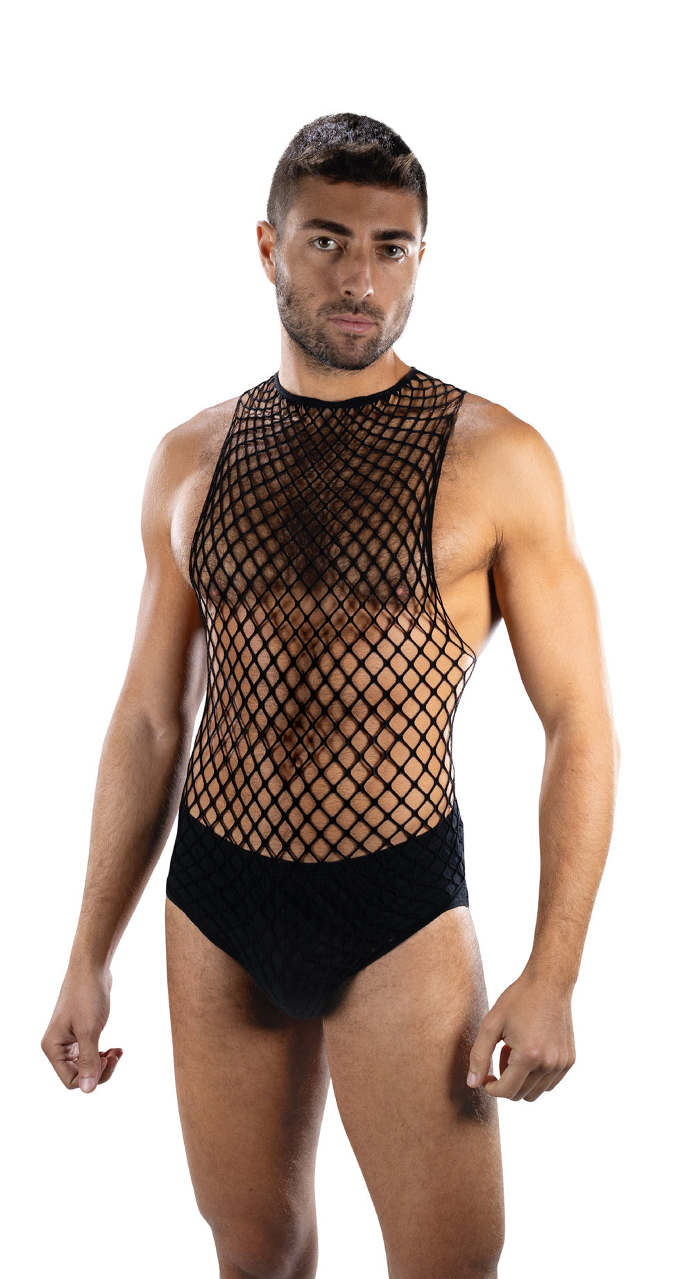 Envy Full Effect Fishnet 2 Piece Set (Black) – Lingerie Set