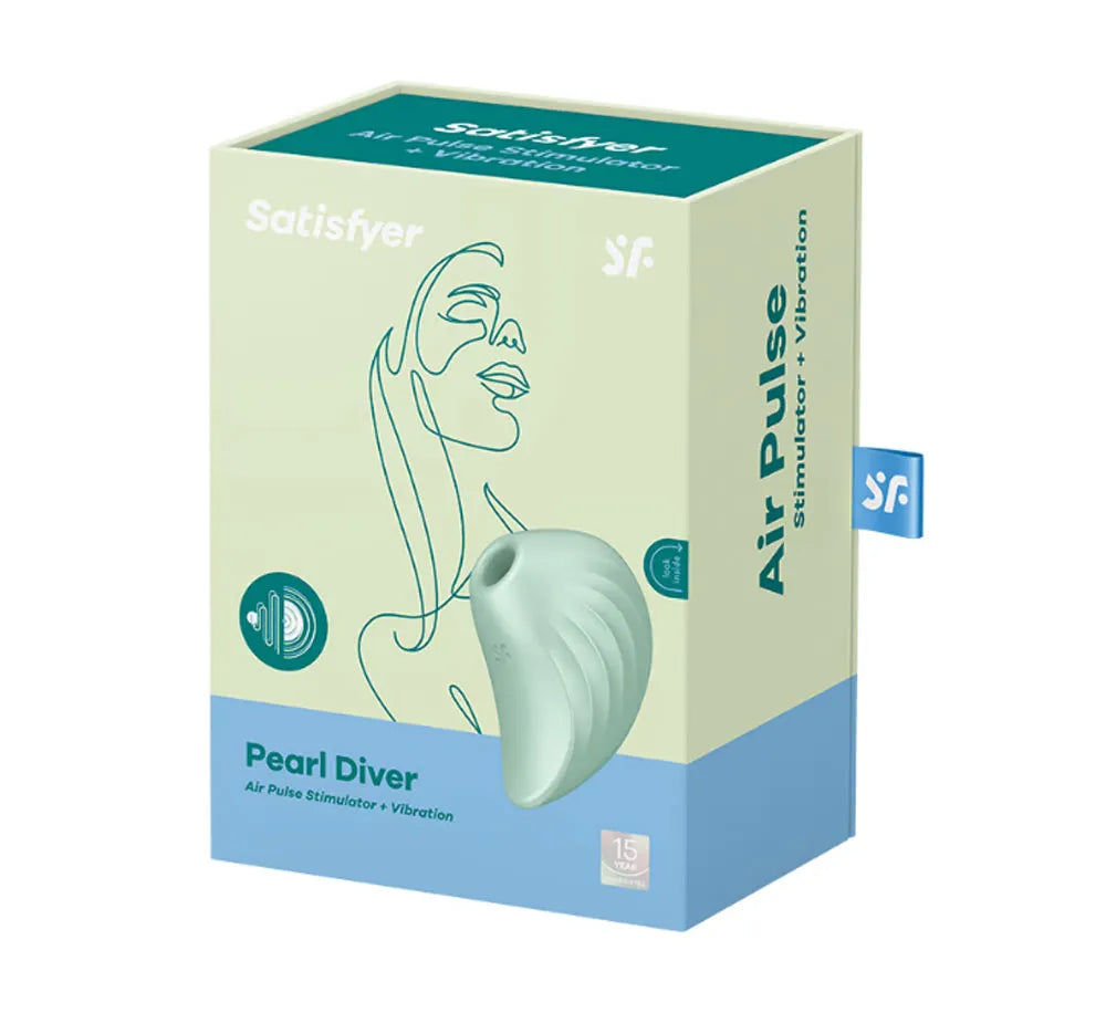 Satisfyer Pearl Diver – Air Pulse and Vibration Vibrator