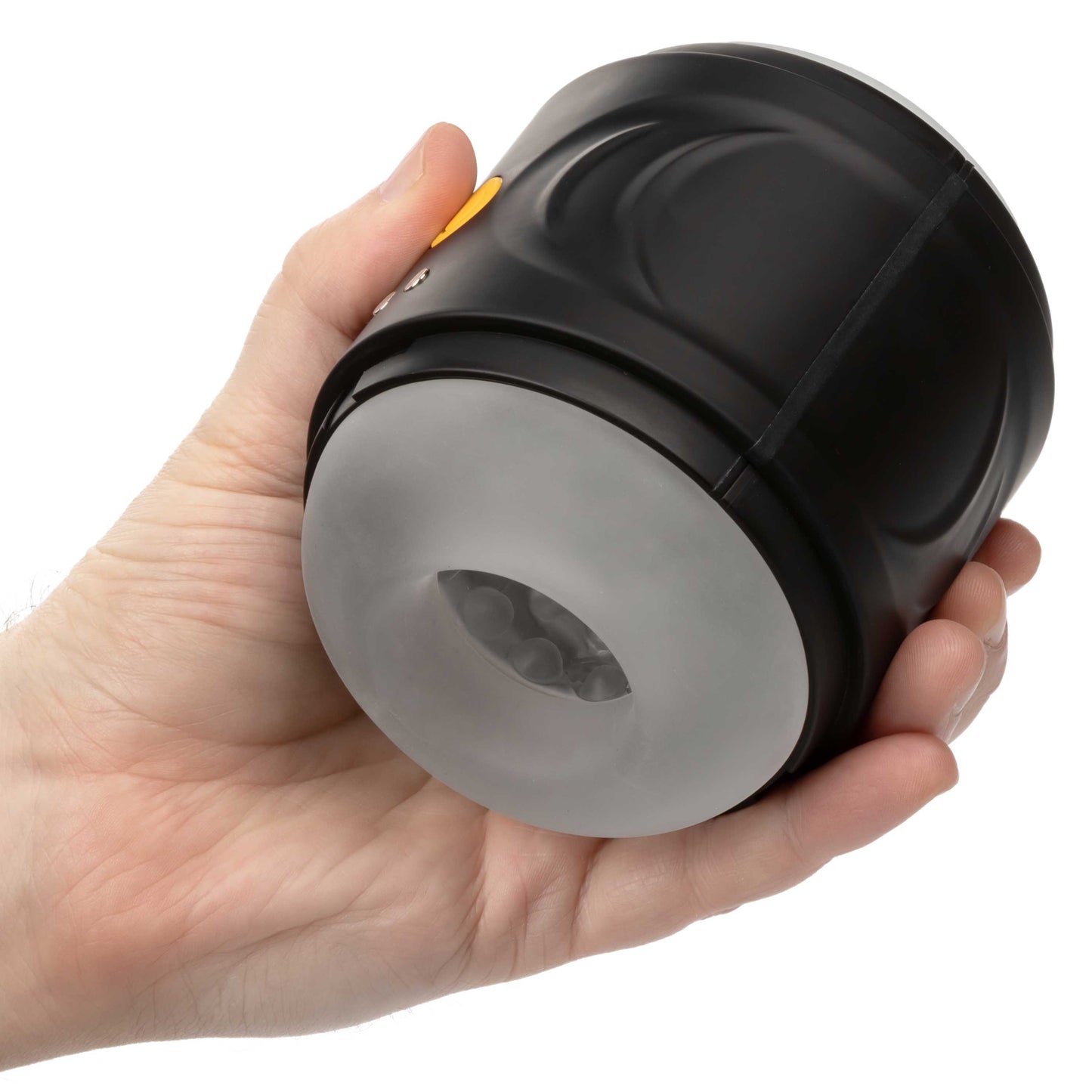 Boundless Dual Motor Stroker Black with Textured Chamber and 10 Function Settings