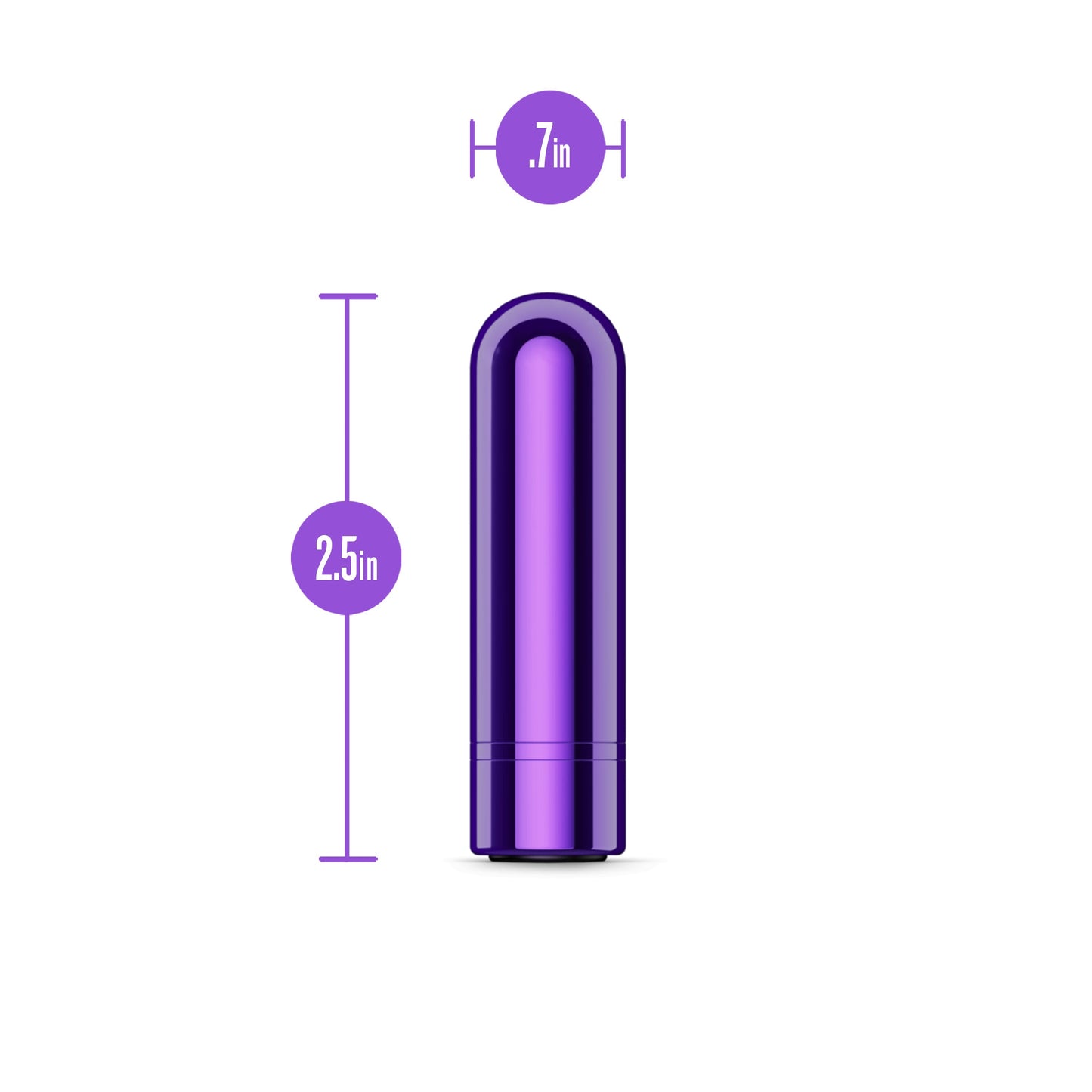 Kool Vibes Mini Bullet Vibrator Grape