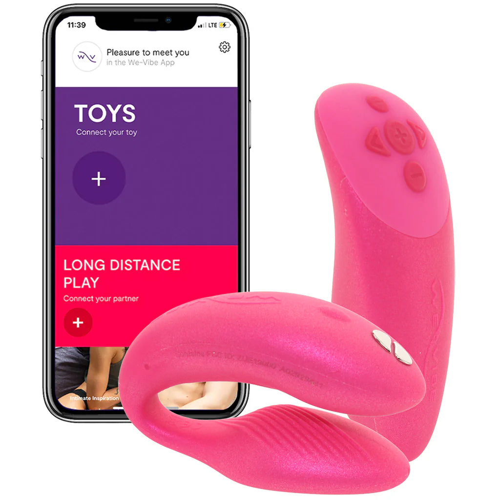 We-Vibe Chorus Couples Vibrator in Cosmic Pink Vibrators > Wearable & Panty Vibrators