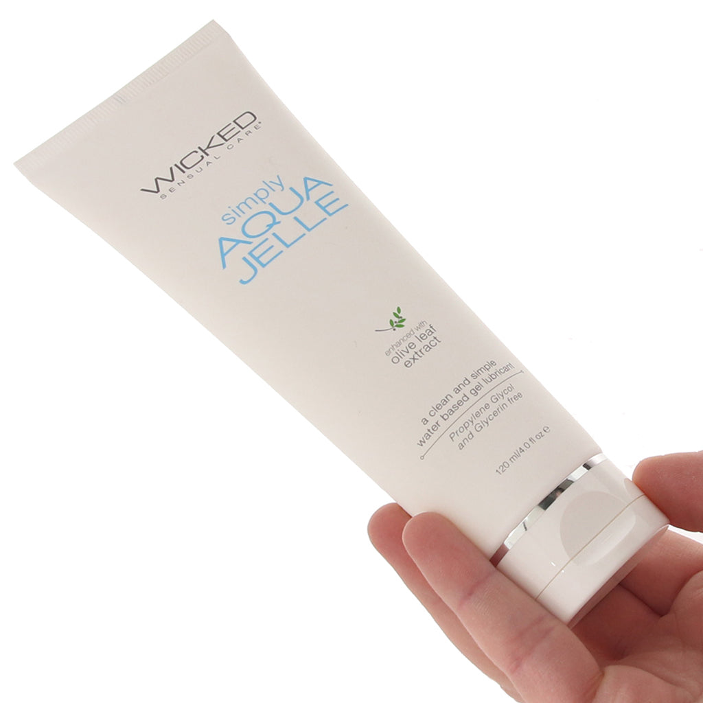 Simply Aqua Jelle Lube 4oz / 120ml Lubes and Lotions > Water Based Sex Lubes