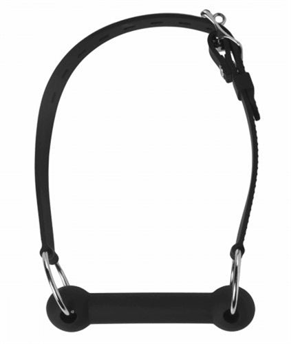 Master Series Mr. Ed Lockable Silicone Horse Bit Gag – Adjustable Silicone Gag