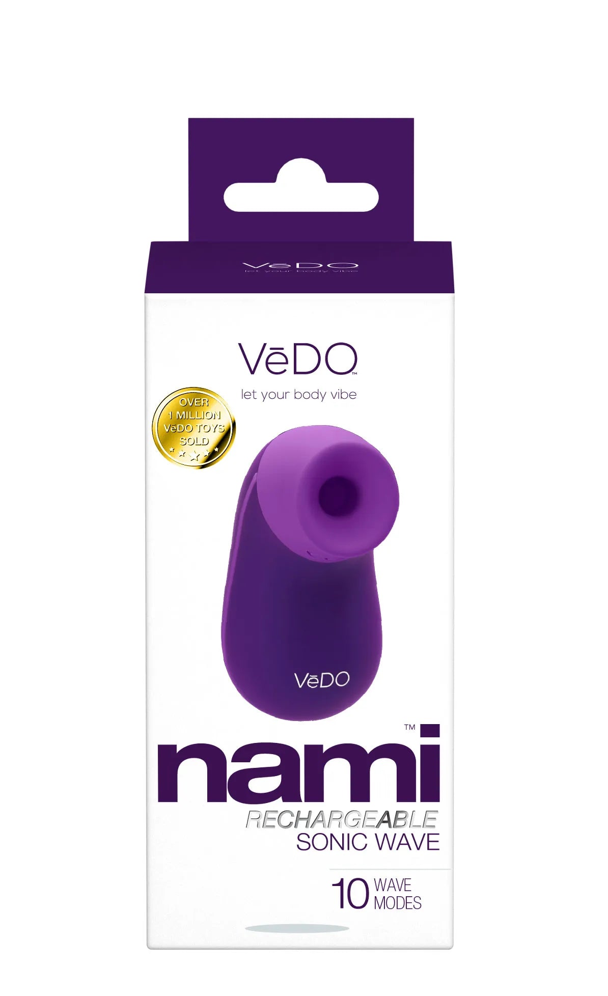 Nami Rechargeable Sonic Vibe – 3 Speeds 7 Patterns Vibrator