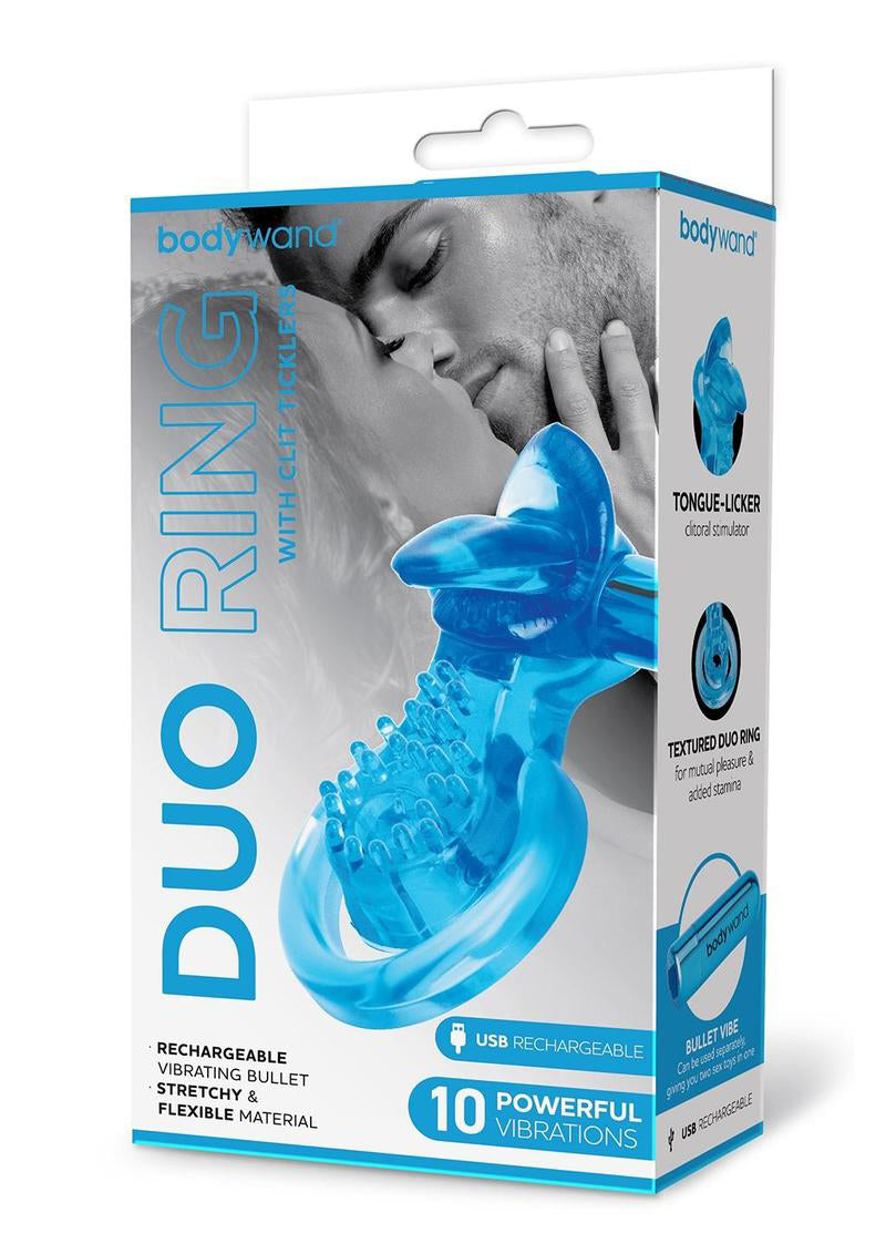 Bodywand Duo Ring with Clit Tickler