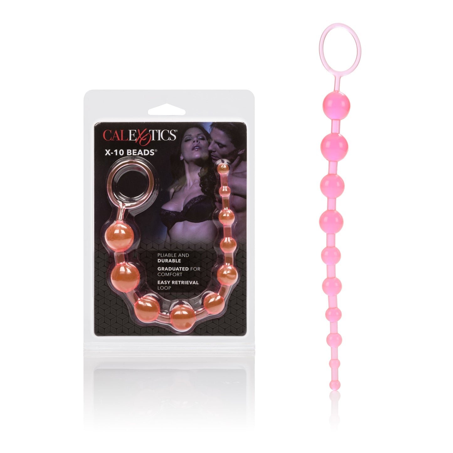X10 Anal Beads Silicone Graduated 13 Inch