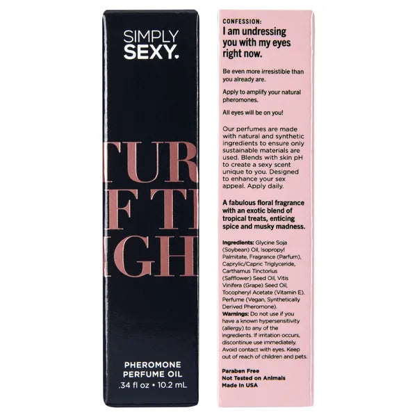 Simply Sexy Turn Off the Lights – Pheromone Perfume Oil Roll-On 10ml