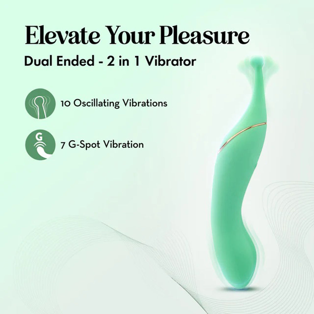 Blush Collection Stella Dual Ended Green Adult Intimacy Wand