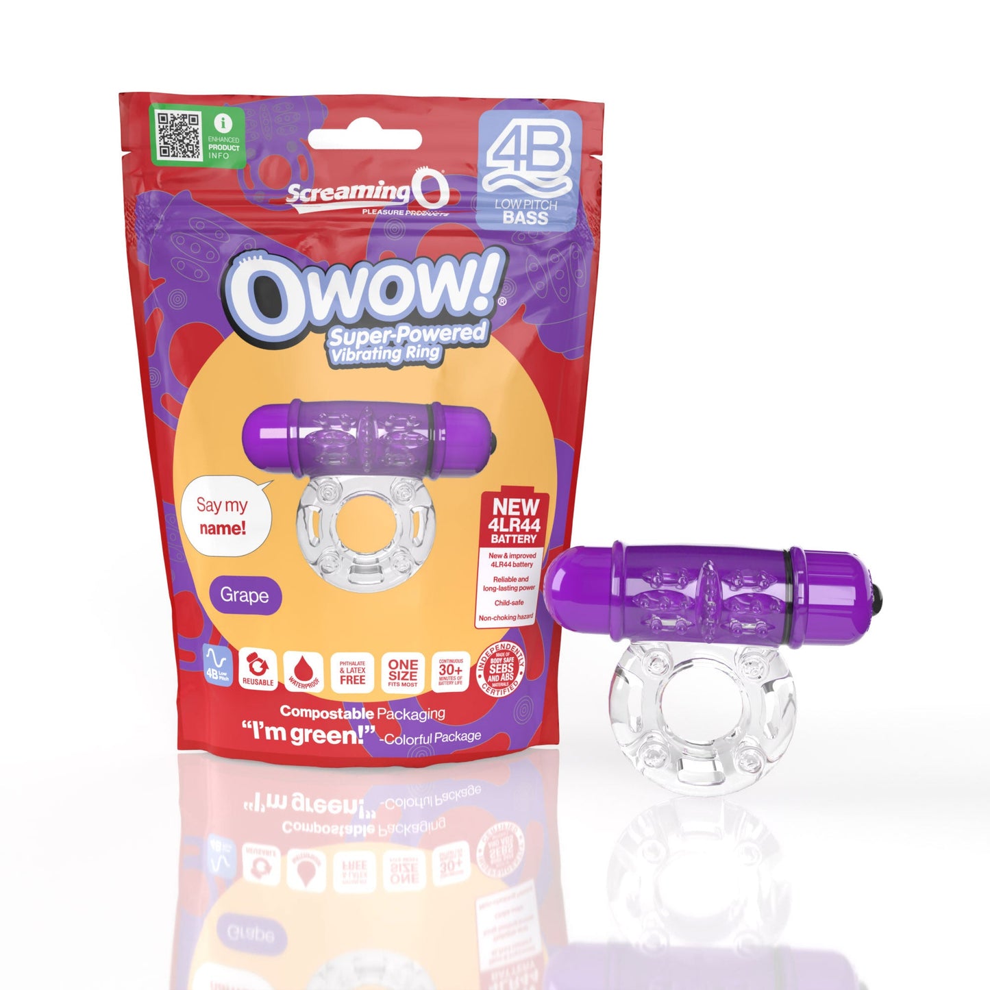 Owow 4B Low Pitch Bass (Grape)