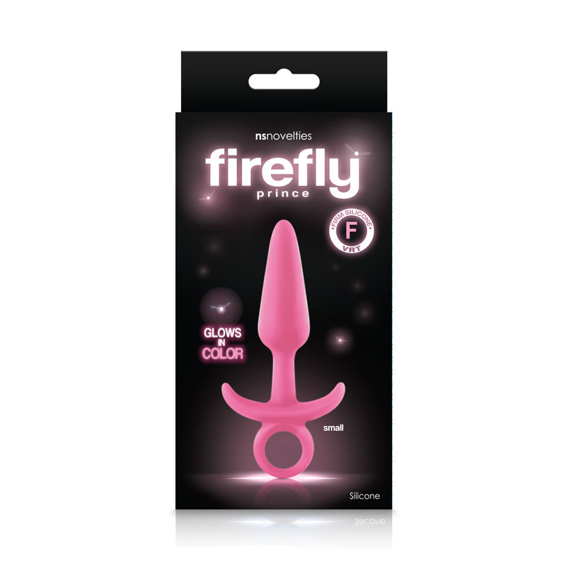 Firefly Prince Glow-in-Dark (10.9 cm) Small Butt Plug with Ring – Stylish Small Butt Plug
