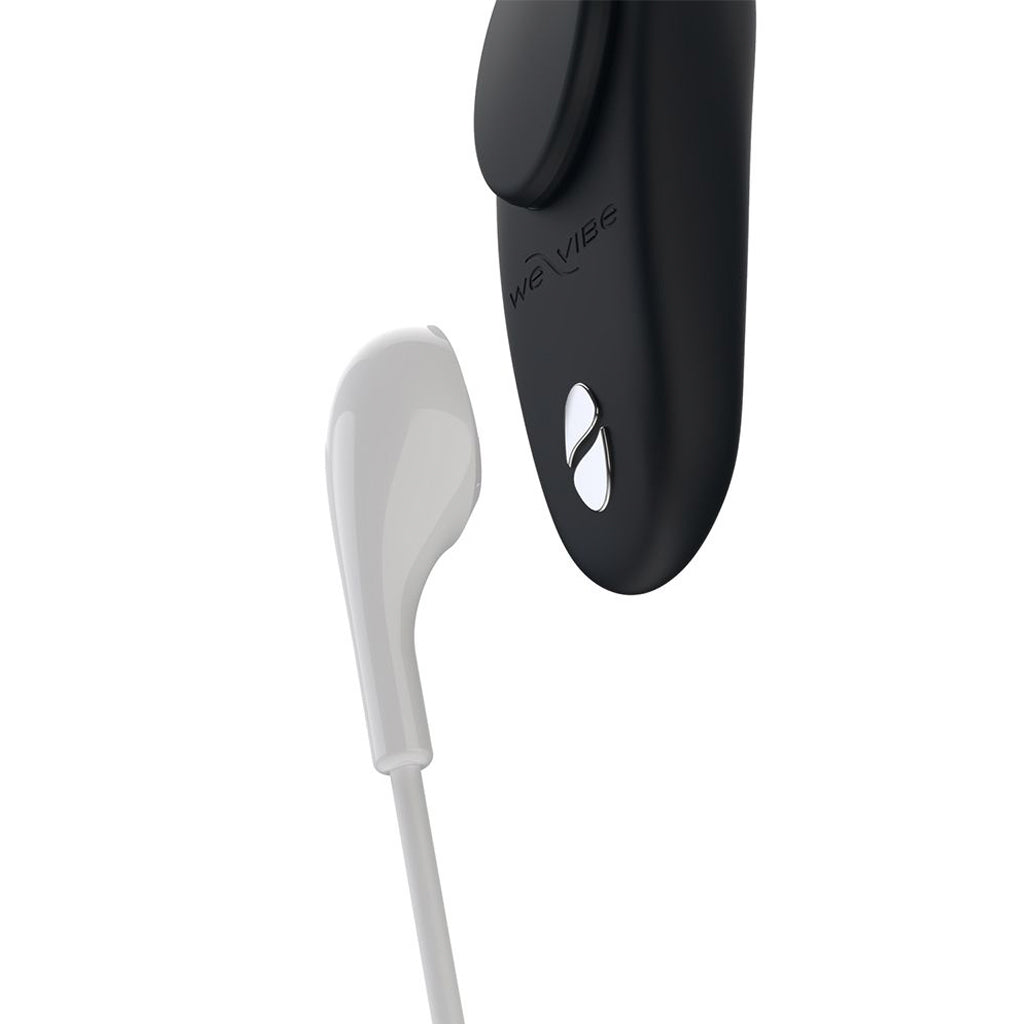 We-Vibe Moxie+ Wearable Clitoral Vibe in Satin Black Vibrators > Wearable & Panty Vibrators