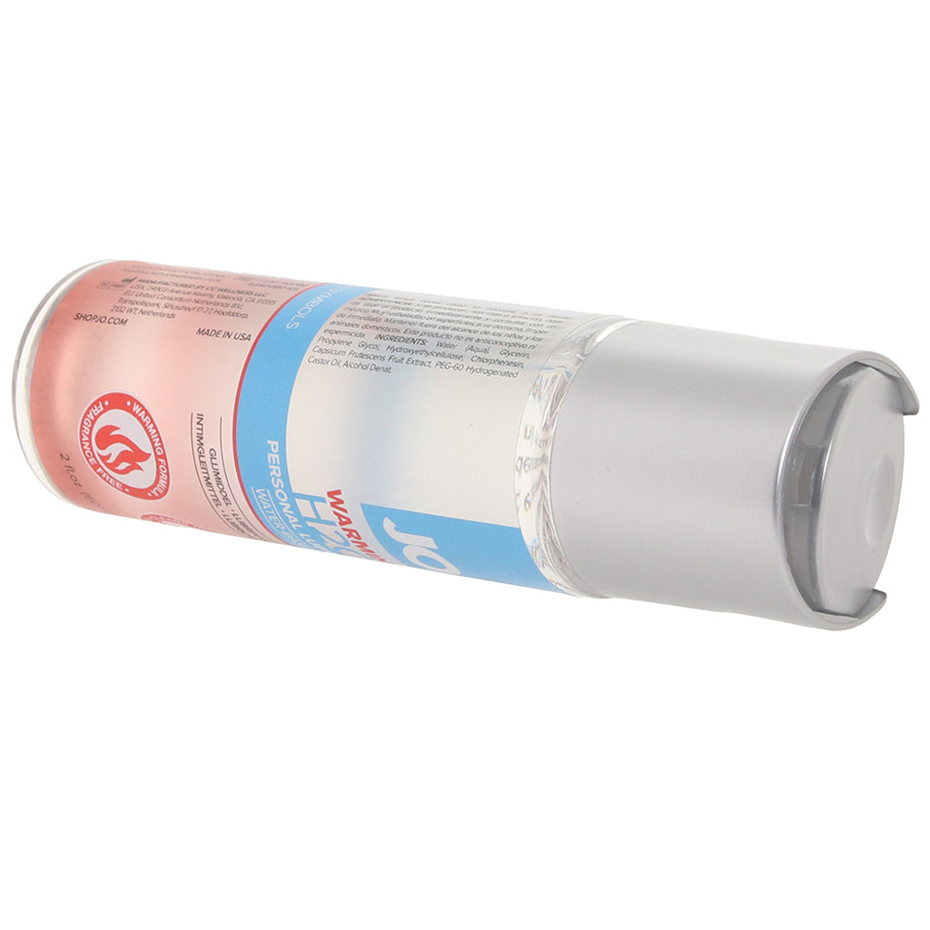 H2O Warming Personal Lube in 2oz/60ml Lubes and Lotions > Stimulating Lubricants