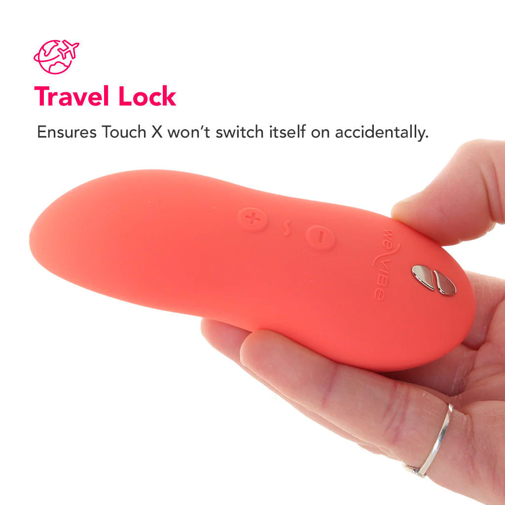 We-Vibe Touch X Magic Multitasker Vibe in Coral Vibrators > Clitoral Stimulators