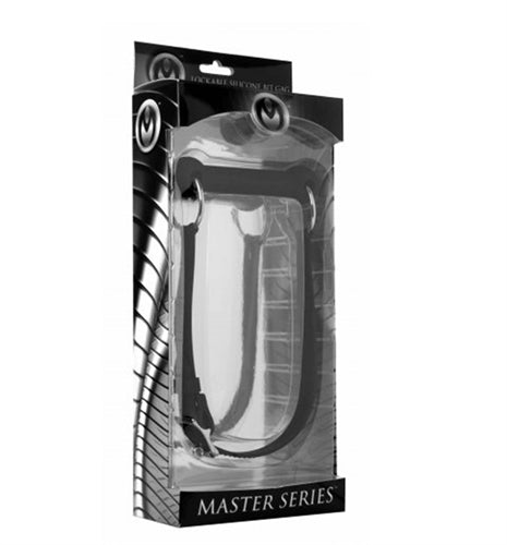 Master Series Mr. Ed Lockable Silicone Horse Bit Gag – Adjustable Silicone Gag