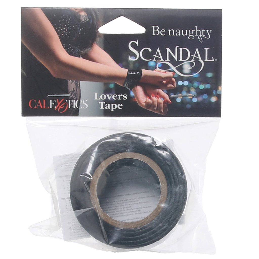 Scandal Lovers Tape in Black Bondage and Fetish > Restraints