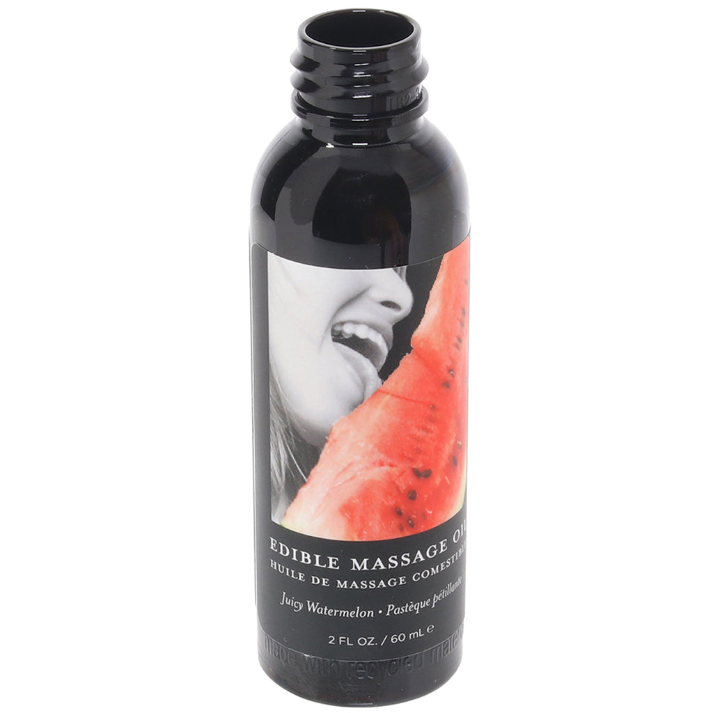Edible Massage Oil 2oz/60ml in Juicy Watermelon Sensual Love > Massage