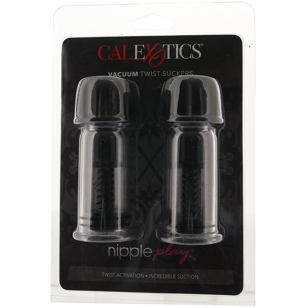 nipple play Vacuum Twist Suckers in Black Bondage and Fetish > Nipple Stimulators & Clamps
