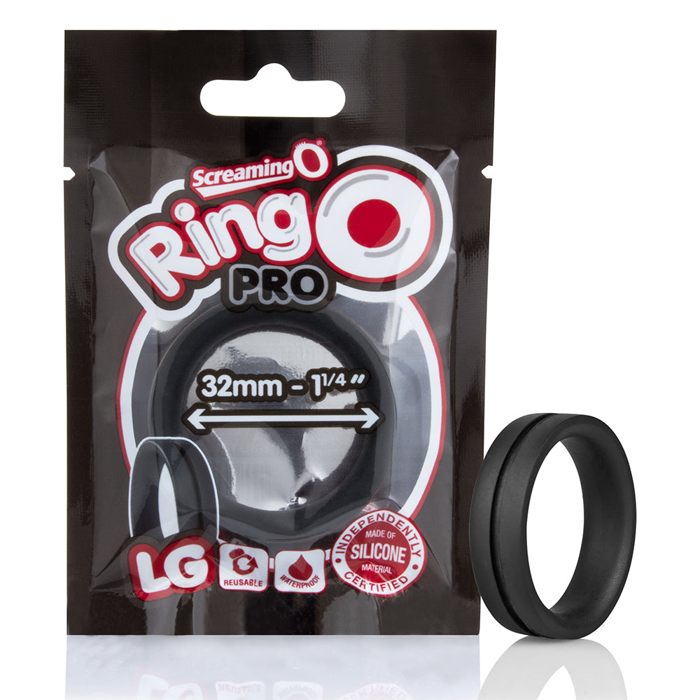 RingO Pro LG – Super-Stretchy 1.25 Inch Penis Ring Made of Body-Safe Silicone