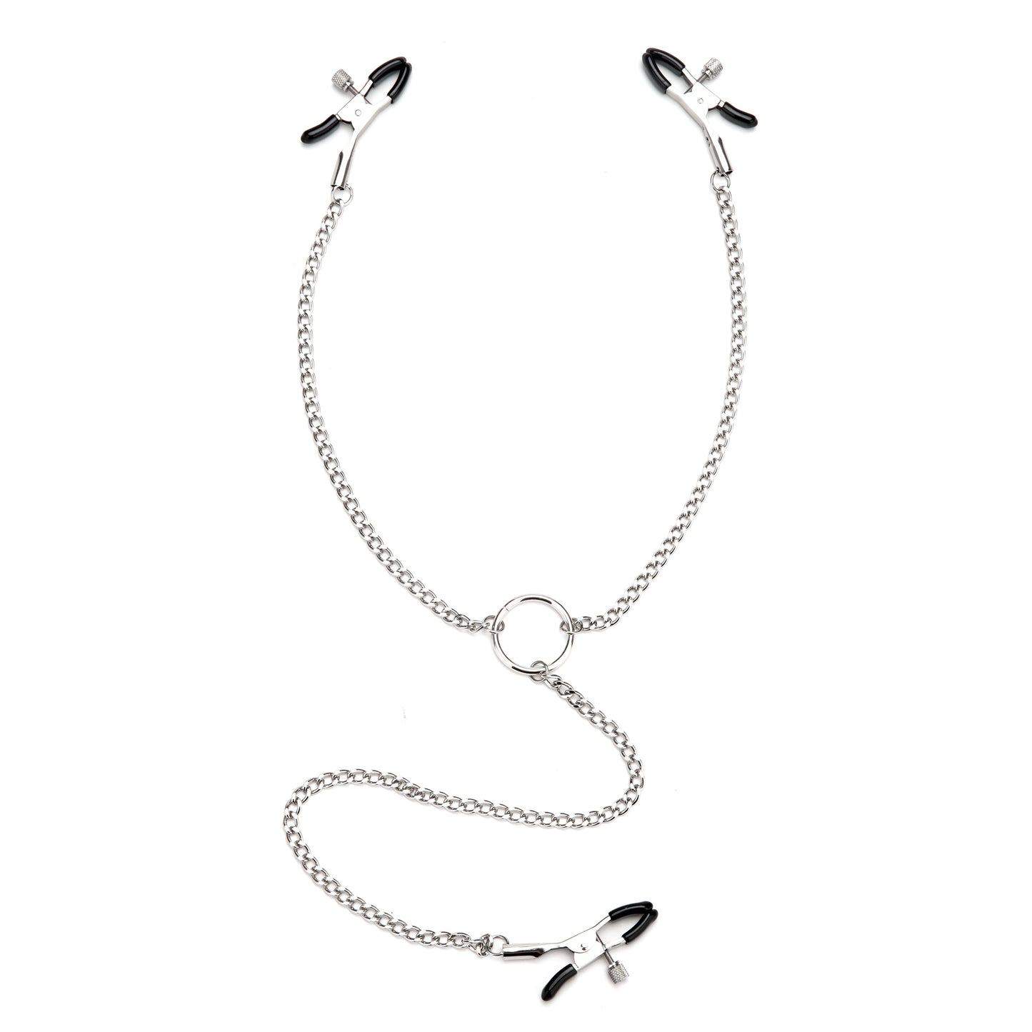 Lux Fetish Adjustable Nipple and Clit Clamp Set – Body Jewelry Clamps