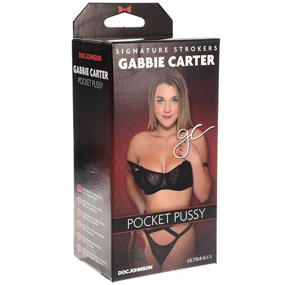 Signature Strokers Gabbie Carter – Ultraskyn Handheld Stroker